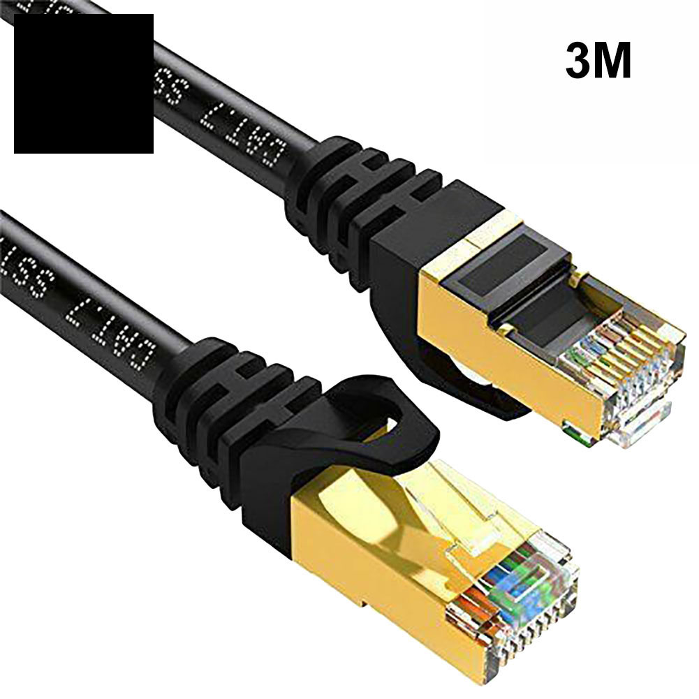 Dây cáp vá mạng RJ45 mạ vàng Cat 7 U / FTP được bảo vệ 10Gbps Ethernet RJ45