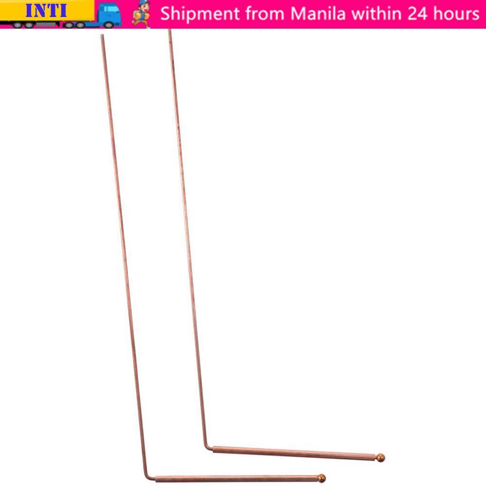 INTI 2 Chiếc Thiết Bị Ma, Đồng Nguyên Chất 99,9% Thanh Dowsing Đồng, Dụng Cụ Ma Thanh Phát Hiện Kim 