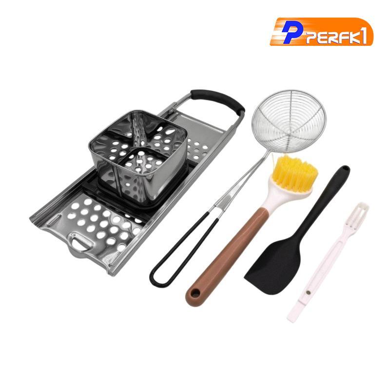 5 Miếng Gnocchi Maker Set Allcomplete Set Pasta Making Kit Bảng Gnocchi với Scraper Đồ dùng hoàn chỉ