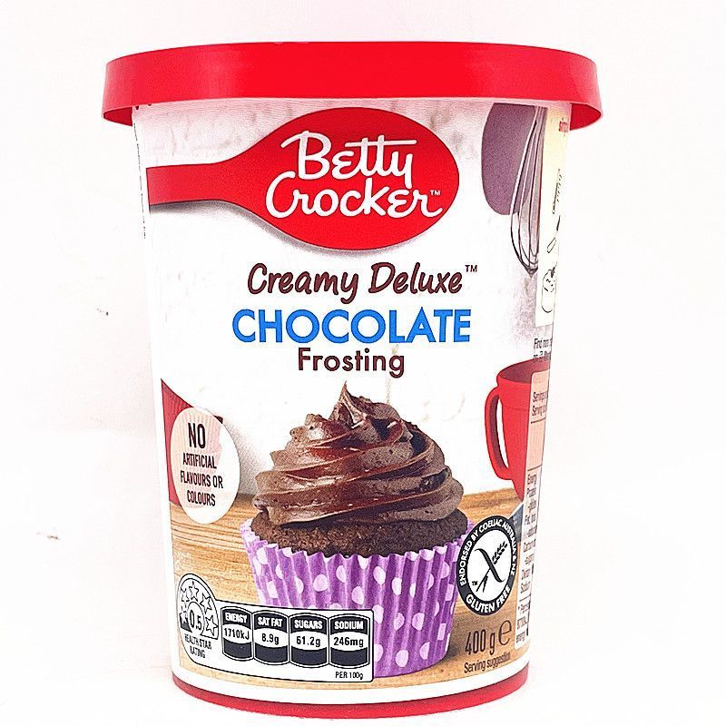 400g Hy Lạp Betty Crocker Chocolate Hương Vani Bánh Phủ Betty Crocker Frosting26.513