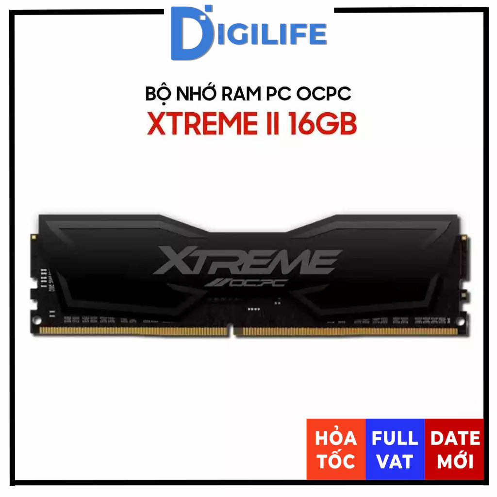 [FULL VAT] RAM DDR4 OCPC Xtreme II 16GB (1x16GB) 3200MHz CL16 (MMX16GD432C16U)