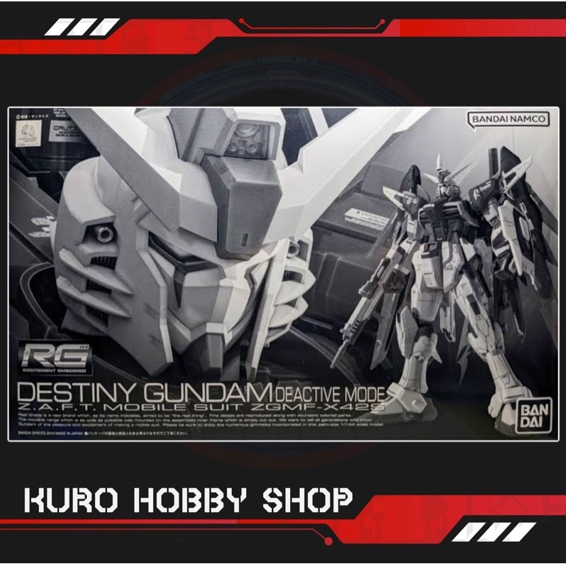 [P-Bandai] RG 1/144 Destiny Gundam [Deactive Mode] - Mô Hình Lắp Ráp Bandai