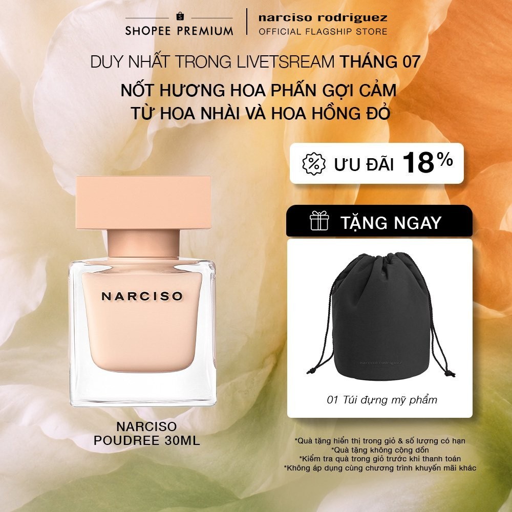 [HANNAH] Nước Hoa Narciso Rodriguez Narciso EDP Poudree 30ml