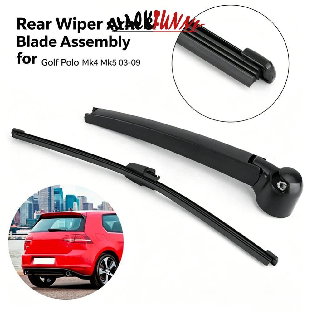 BLACKFUNNY Xe Phía Sau Kính Chắn Gió Máy Giặt Khăn Lau Cánh Tay Bộ Cho VW Volkswagen Golf 4 5 Mk4 Mk