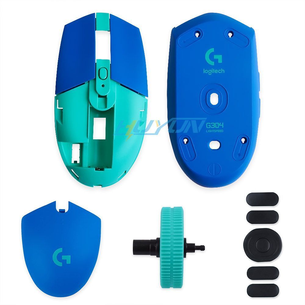 Logitech G304 Vỏ Chuột Top Cover Ốp Lưng Vỏ Con Lăn Chân Miếng Dán Phụ Kiện Thay Thế