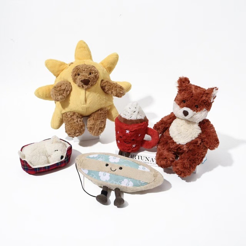 Anh Jellycat Sang Trọng Búp Bê Barcelo Gấu Matcha Rồng Làm Dịu Quà Tặng Búp Bê Jellycat