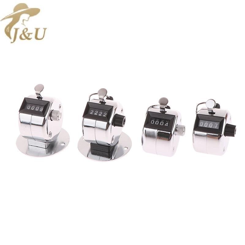 JU Digital Hand Tally Counter Đếm thủ công Golf Clier Training Counter 4 chữ số Tay Tally Counter Mi