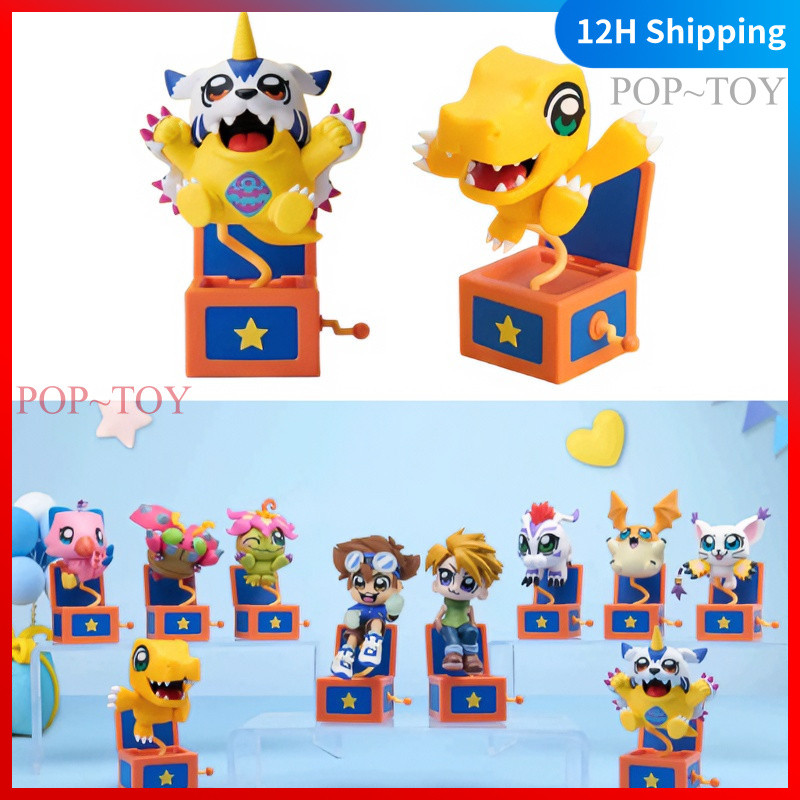 Digimon × okawa bukubu Joint Name blind box action figure collection decorative gift