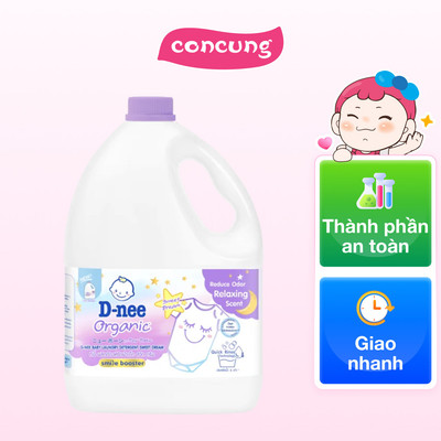 Nước giặt quần áo em bé D-nee Tím - Sweet Dream 3L