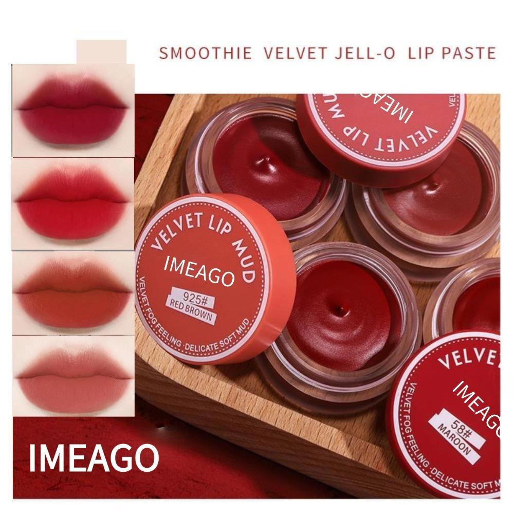 Mood Tie With Lip Brush And Blush Velvet Matte Lipstick Case