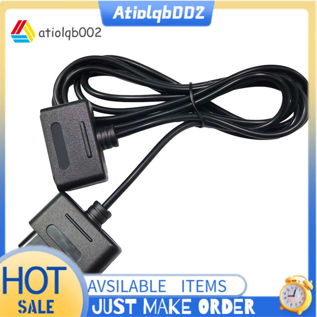Cáp nối dài cáp dữ liệu dòng Game 1 mảnh màu đen cho máy chơi Game Snes