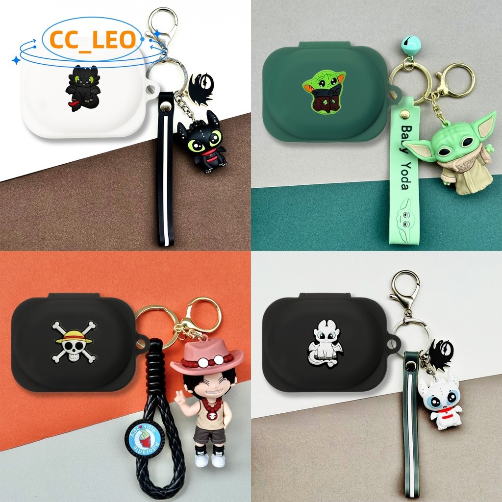 Suitable for Nothing Ear (3a) Case  Cartoon Daisy Keychain Pendant Silicone Soft Case Compatible wit