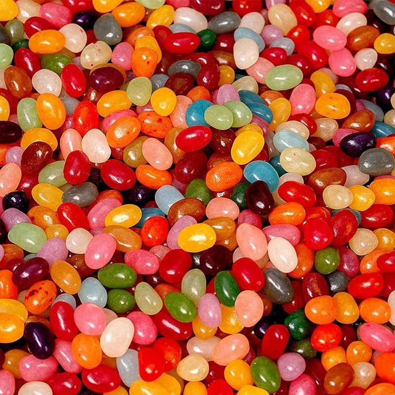Hương vị trái cây chua JELLY BEAN nhập khẩu chính hãng JELLY BEAN Hương vị chua Các loại da giòn JEL