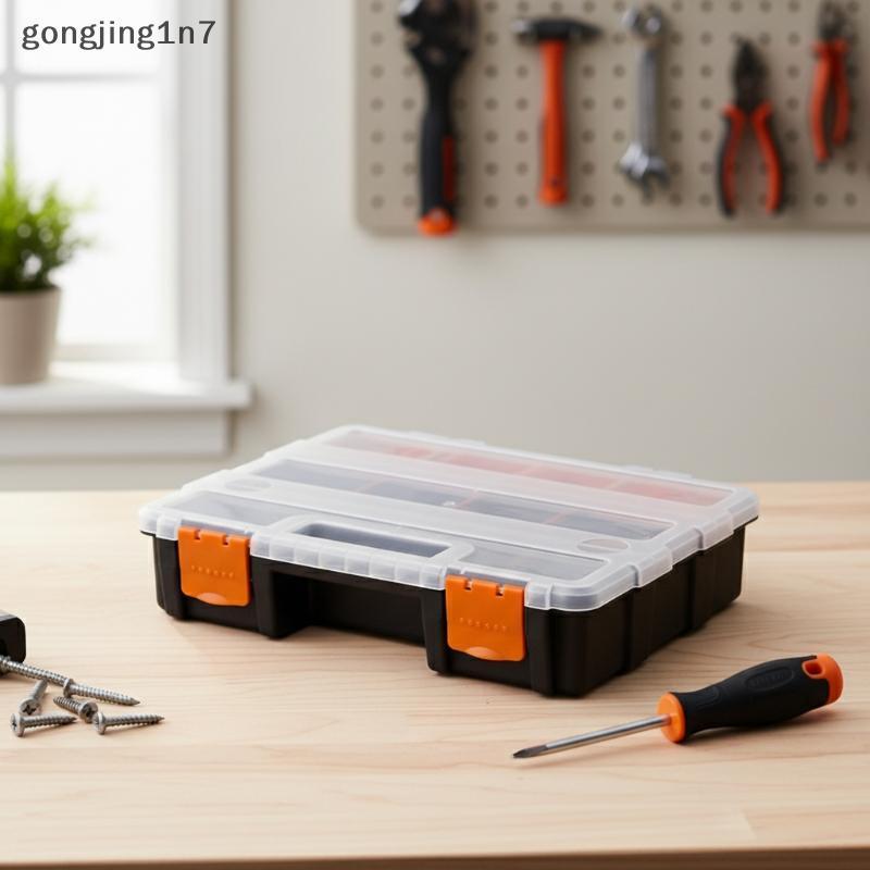 [G1N7] Hộp đựng dụng cụ đa lưới bằng nhựa 18 ngăn Hộp sắp xếp phần cứng di động cho xưởng sửa chữa D