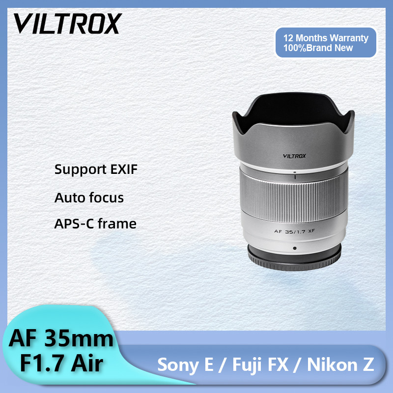 Viltrox 35mm F1.7 Air APS-C AF Tự Động Lấy Nét Khẩu Độ Lớn Chân Dung Ống Kính Máy Ảnh Cho E XF Z