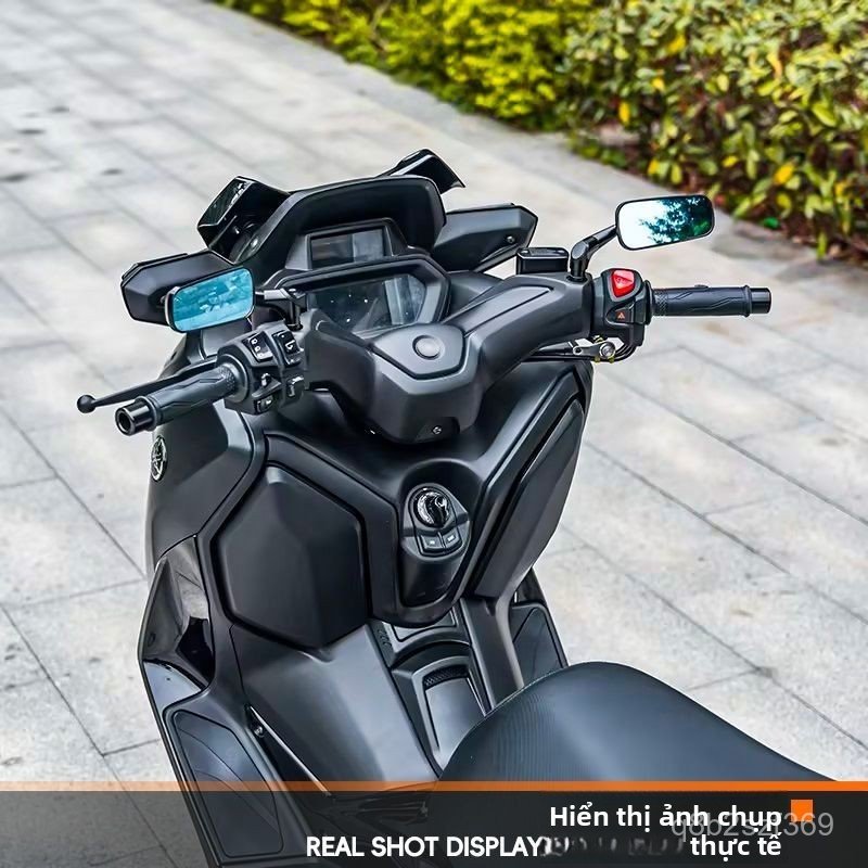 Gương chiếu hậu nhôm chống chói mặt kính xanh cho Honda NS150GX NWG150 NWT150