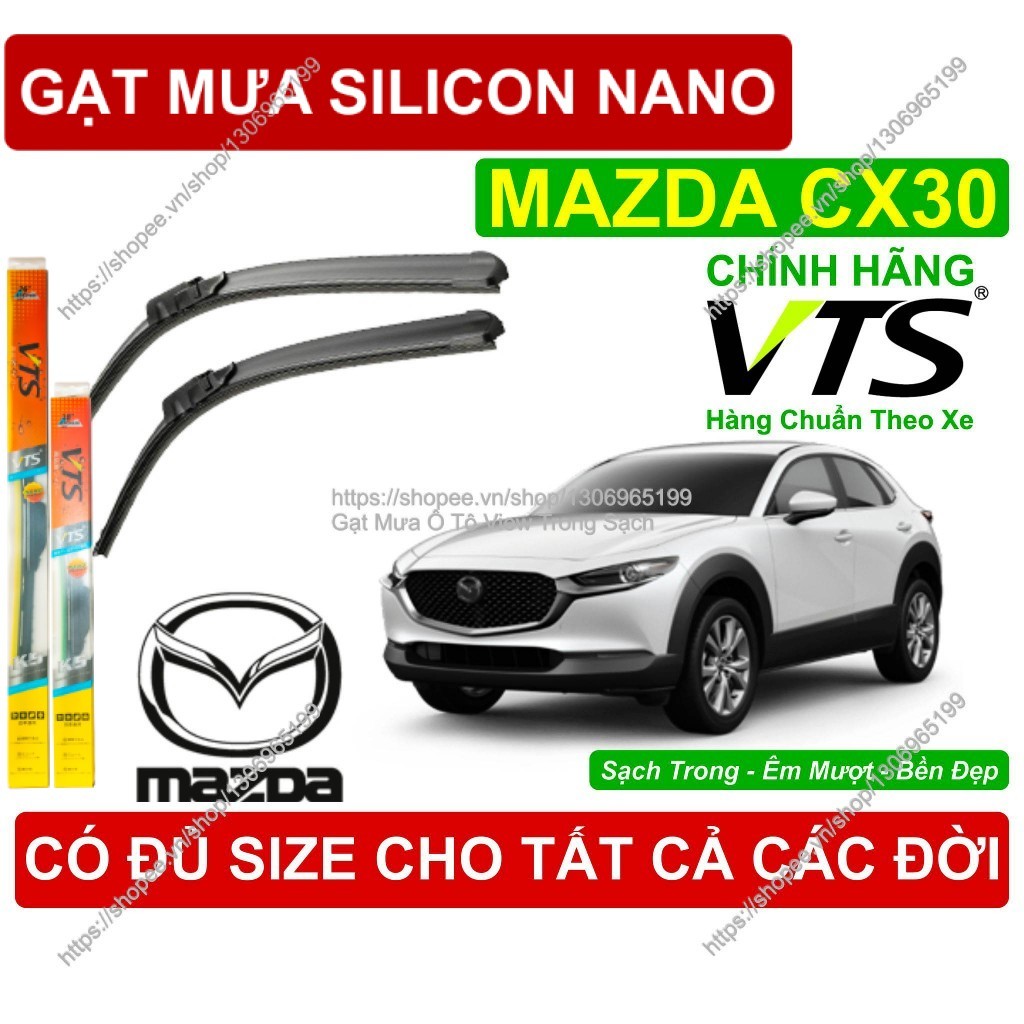 K5, Gạt Mưa Kính Lái Mazda CX30, Cặp Gạt Mưa Kính Lái Cho Các Dòng Xe Mazda CX30,  Mazda CX30
