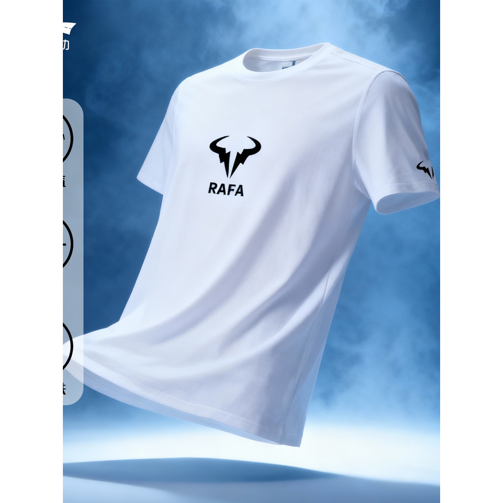 Passerby-seeker Thể Thao Nhanh Khô Tennis Nadal Tennis Thể Thao Nam Thoáng Khí Thể Thao Nửa Tay T @