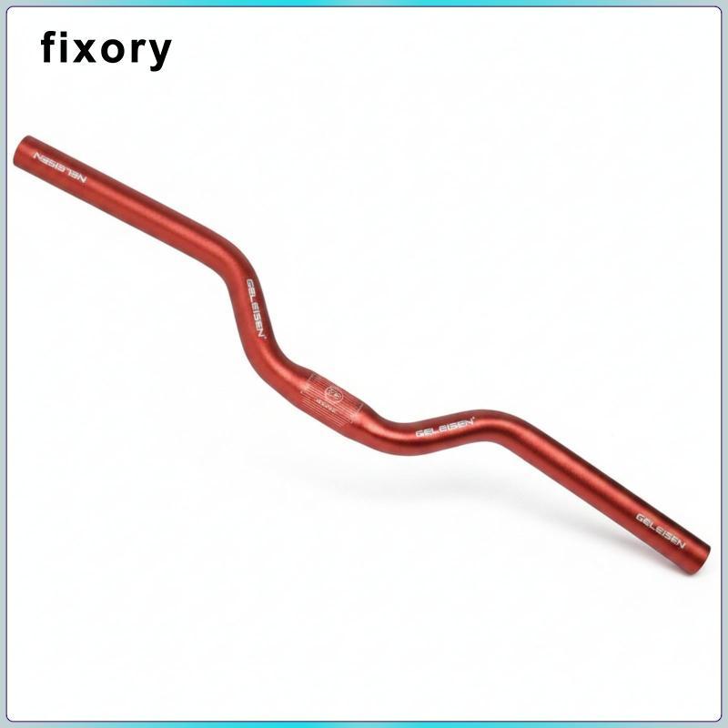 Fixory Nhôm Tay Lái Xe Đạp AL6061 Tay Lái Swept Xử Lý Nhiệt Bạc 30H
