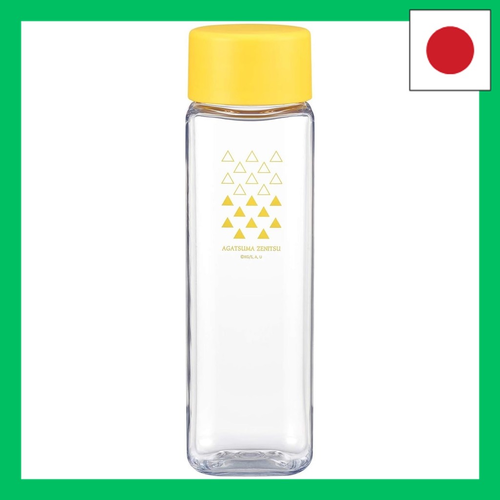 OSK Demon Slayer: Kimetsu no Yaiba Zenitsu Pattern Square Bottle BC-9
