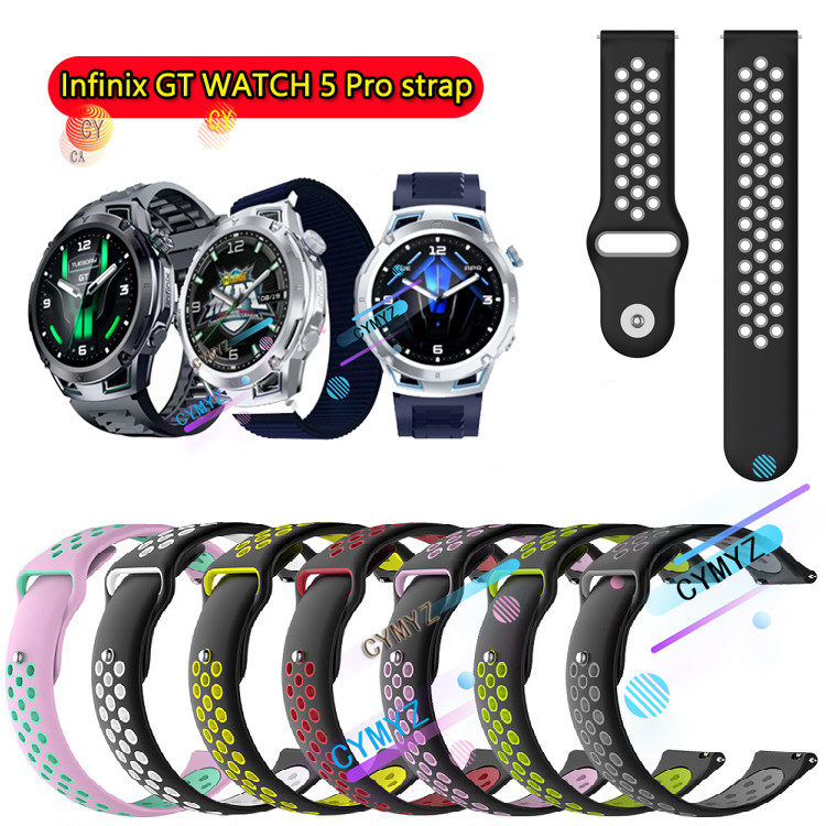 Infinix GT WATCH 5 Pro Dây đeo silicon Infinix GT 5 Pro Dây đeo thể thao