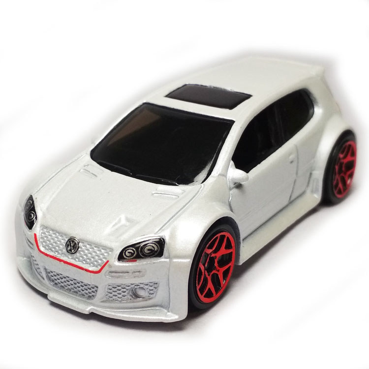 HotWheels HotWheels HotWheels Volkswagen GOLF GTI Pháo thép nhỏ / Đặc biệt hiếm màu trắng VW GOLF GT