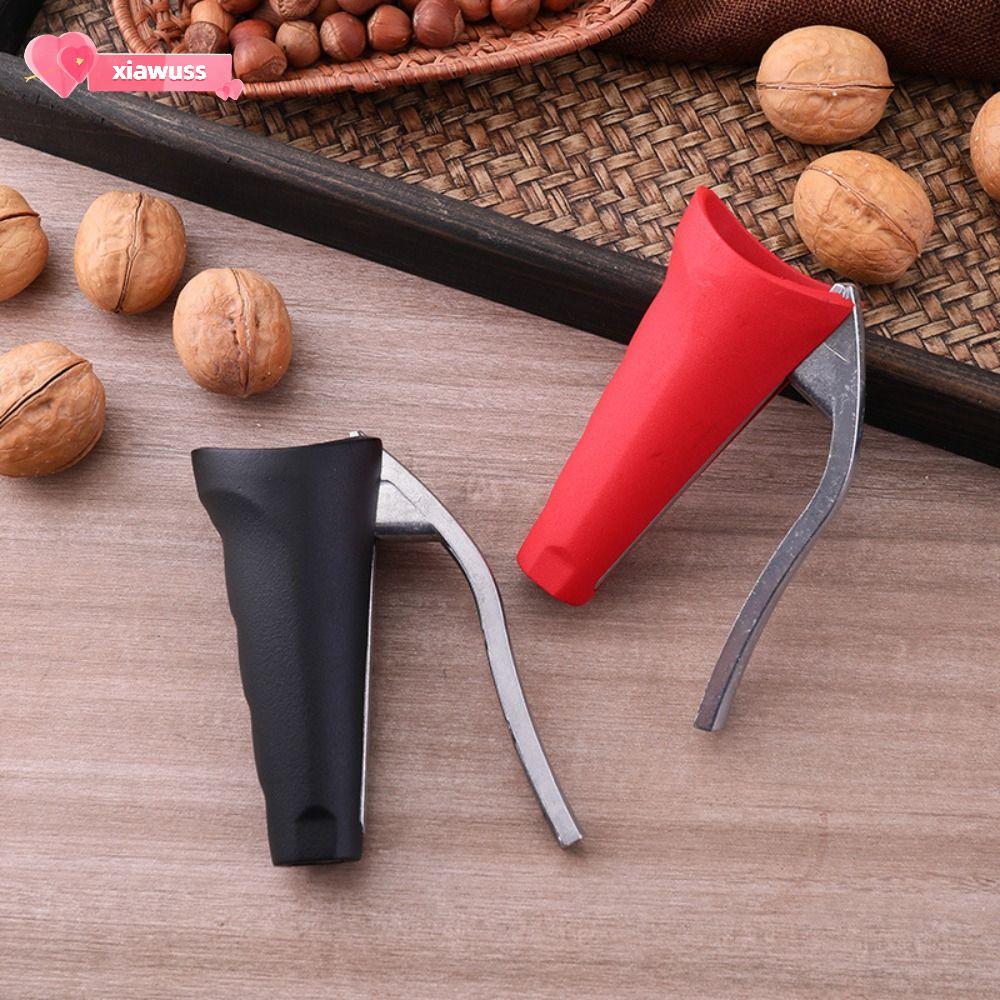 XIAWUSS Pecan Nuts Clip, Phễu Hình Đen Đỏ Hazelnut Kìm, Hợp Kim Kẽm Hạnh Nhân Đai Ốc Kẹp Hạt phỉ