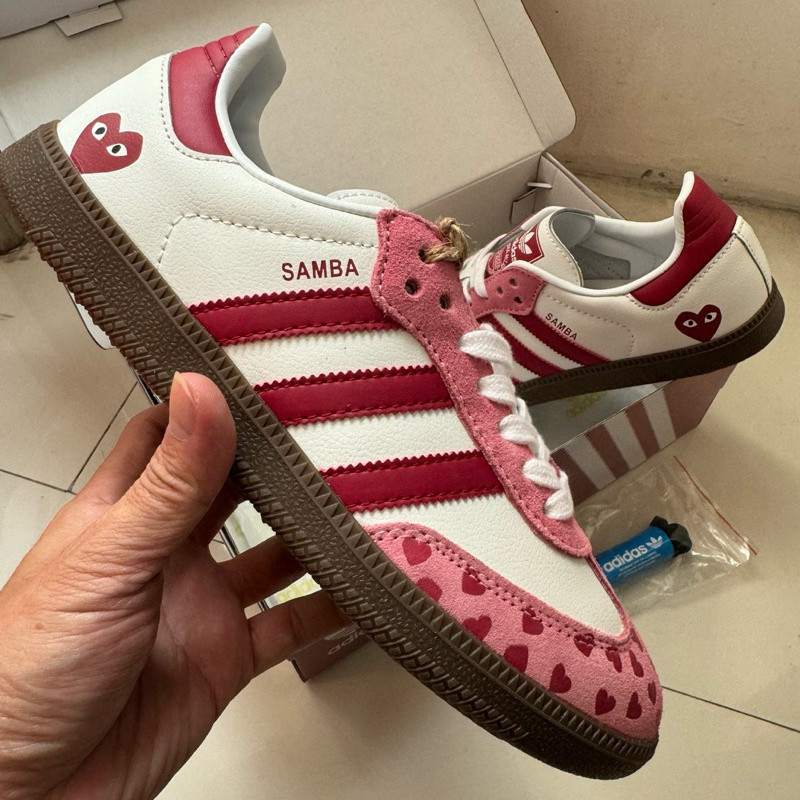 "Sa Stock" Samba CDG Play Unisex OEM chất lượng MRAA IL40
