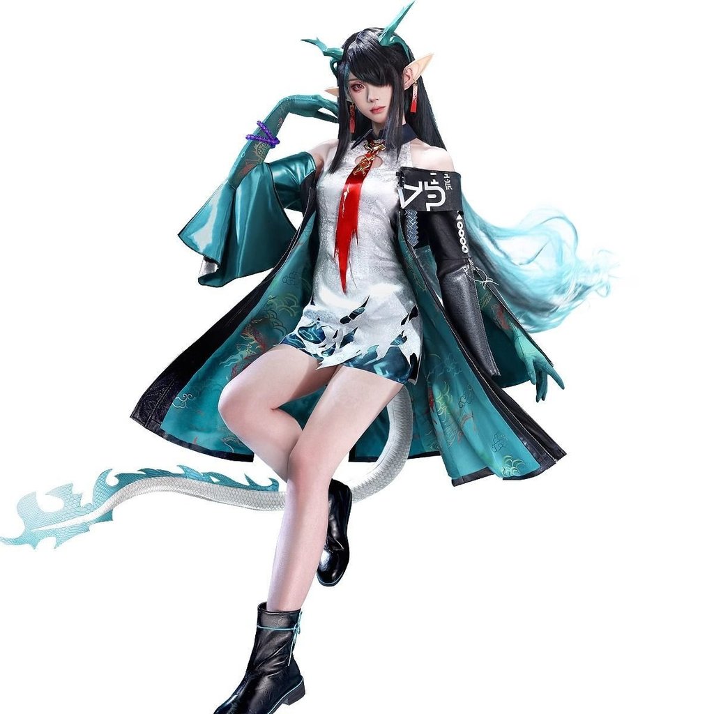 Trang phục Cosplay Dusk game Arknights trọn bộ cao cấp thiết kế tỉ mỉ sắc sảo