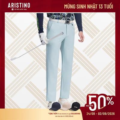 Quần âu nam ARISTINO GOLF dáng golf fit ống suông rộng thoải mái - ATRG1603