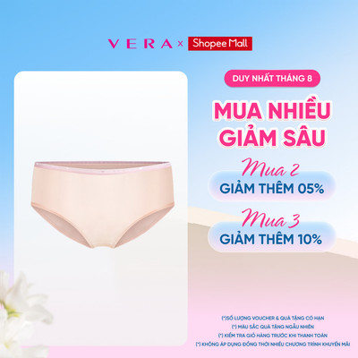Quần lót hipster nữ Vera microfiber trơn - V0847