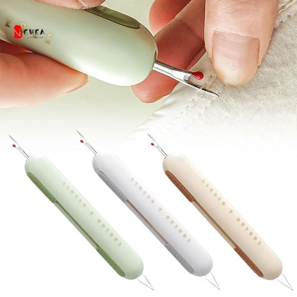 NEWEARTH LIMIT Needle Threader Seam, Craft Nâng cấp Threading và Seam Remover, DIY May cầm tay co gi
