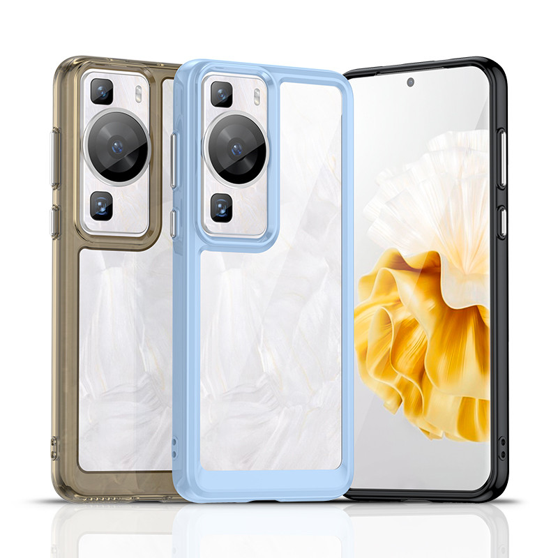 Ốp TPU Trong Suốt Nhiều Màu Sắc Cho Huawei P60 Ốp Lưng Cho Huawei P60 Pro Cho Huawei P60 Pro Vỏ Cứng