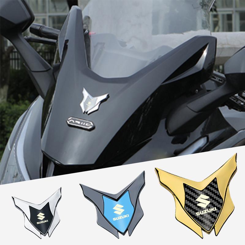 Nhãn dán biểu tượng kim loại xe máy 3D cho Suzuki Raider R150 FI Satria F150 GSX R150 GSX S150 Burgm
