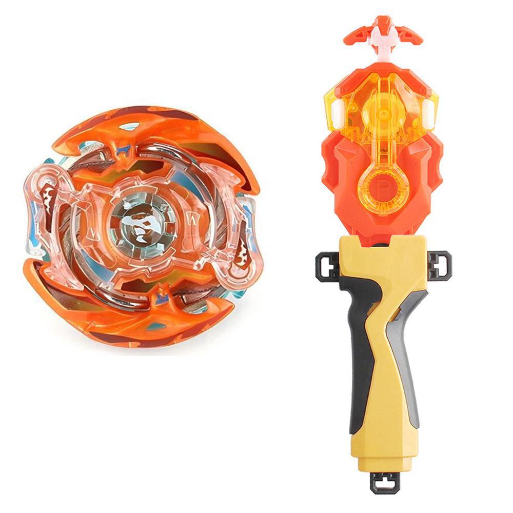Bey Burst B-75 Blaze Ragnaruk với bộ tay cầm phóng hoặc đồ chơi quay một mảnh
