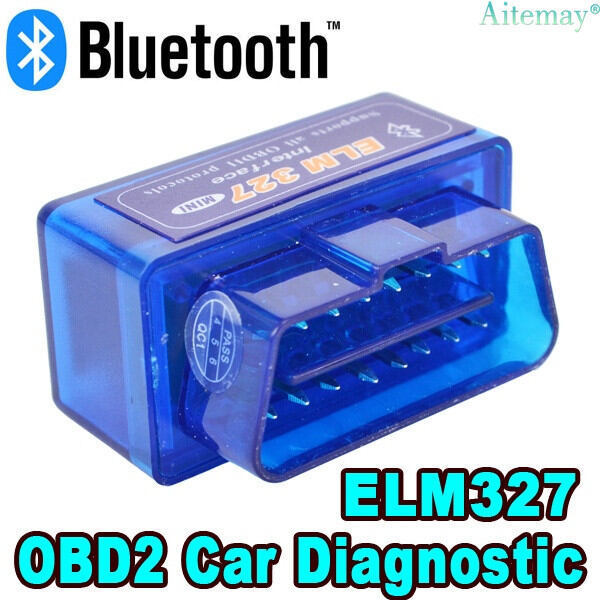 Aitemay ELM327 V2.1 Máy quét Bluetooth OBD2 Xe chẩn đoán ELM327 2.1 OBD 2 ELM 327 Công cụ chẩn đoán 