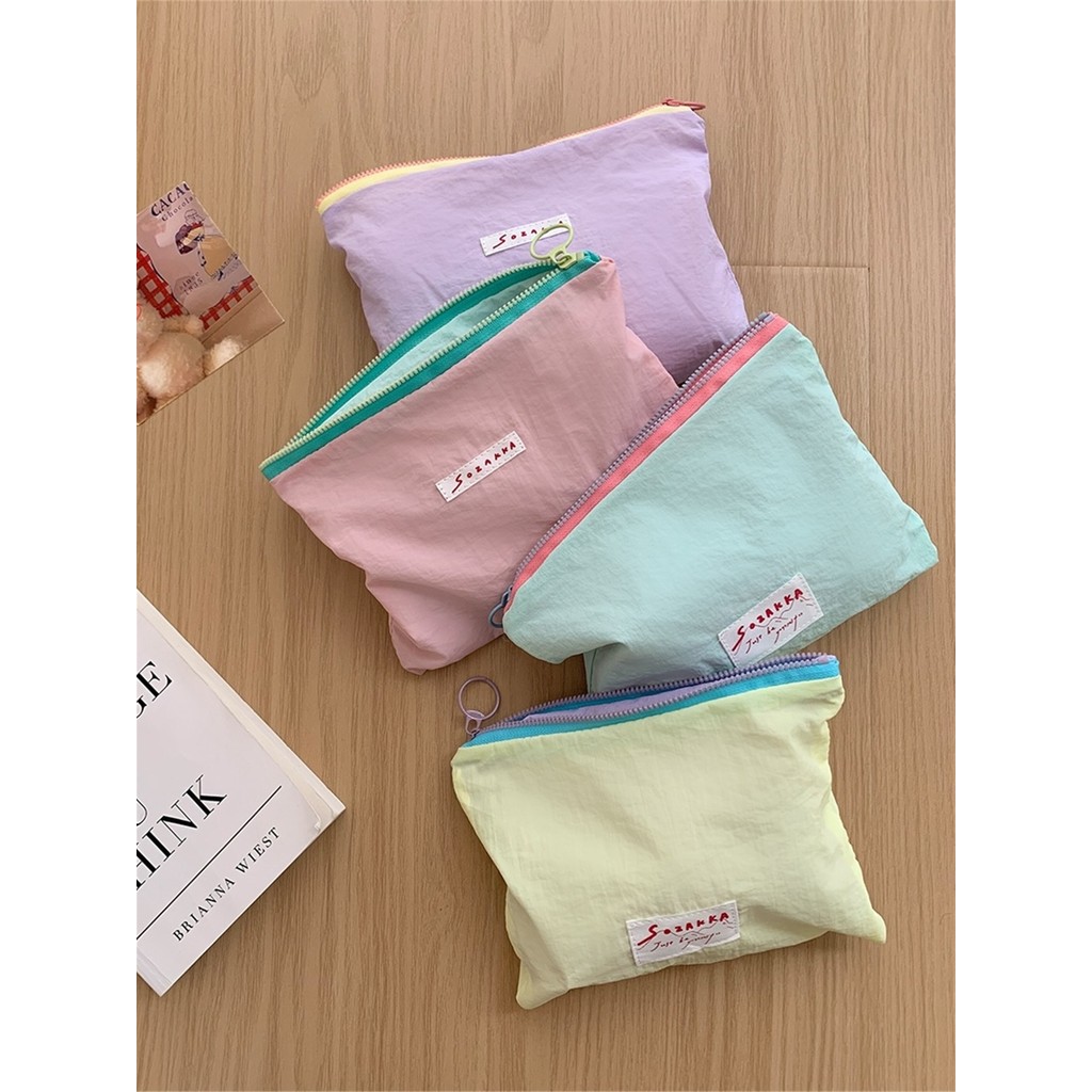 | travel cosmetic bags | makeup bags 【mini cosmetic bags】 ☸Kem Túi Đựng Mỹ Phẩm Bé Gái Dung Tích Lớn