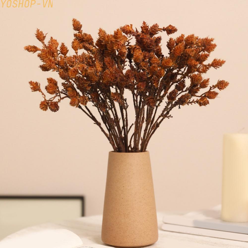 [Ysp]Artificial Pine Cones Creative Decor Ideas Easy To Arrange Plastic Pine Cones