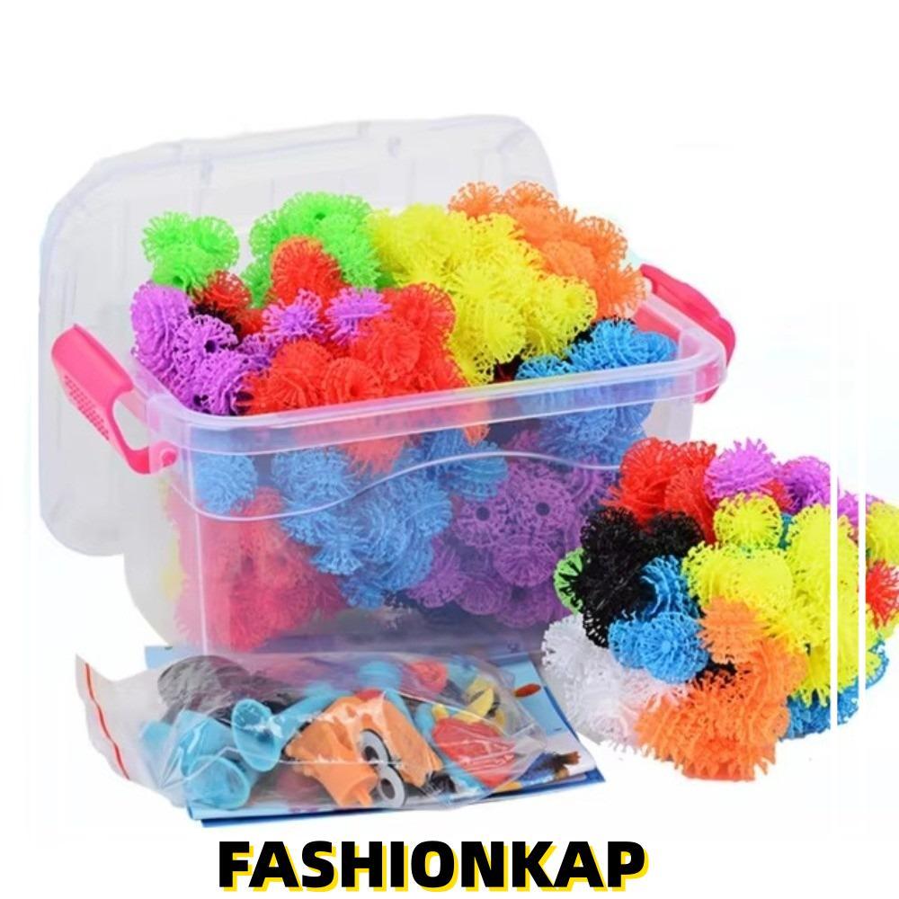 IFASHIONKA Thorn Balls, Đồ chơi xây dựng linh hoạt Đồ chơi bóng dính, Tương tác DIY lắp ráp DIY Puff