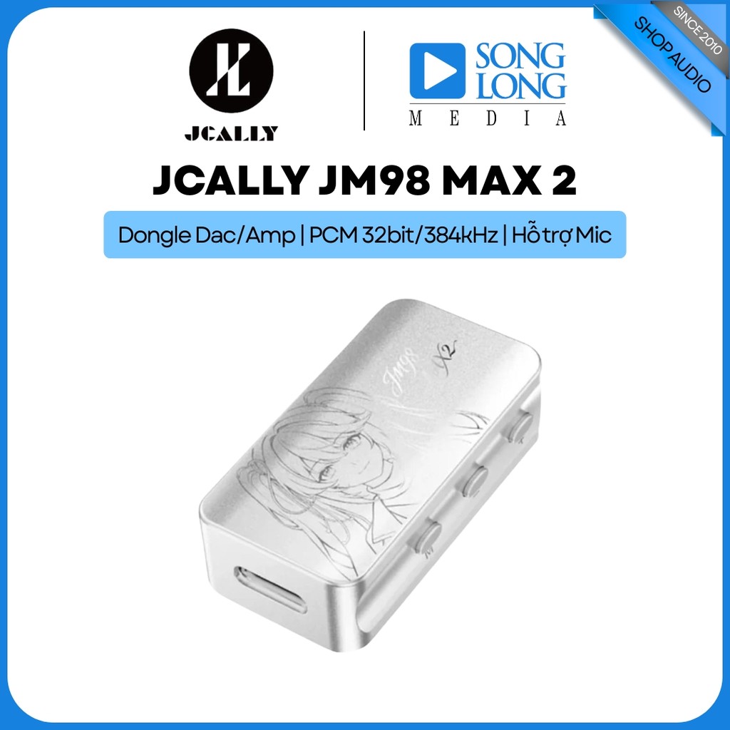 Thiết bị giải mã âm thanh JCALLY JM98 MAX 2 - Hàng Chính Hãng - Songlongmedia
