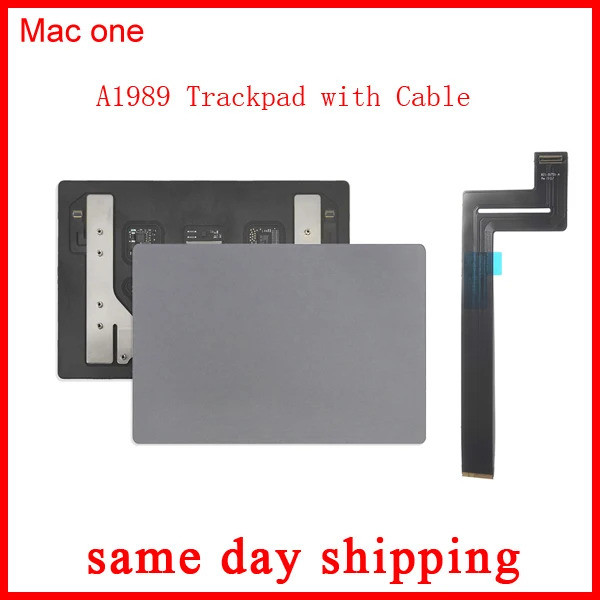 Ban Đầu Không Gian Mới Xám Xám Màu Xám A1989 Tay Cầm Cảm Ứng Có Cáp Cho Macbook Pro 13.3 '' Retina A