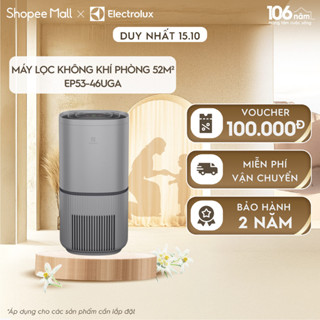 Free giao hàng - Máy lọc không khí Electrolux 5 bước lọc UltimateHome 500 cho phòng 52m2 EP53-46UGA