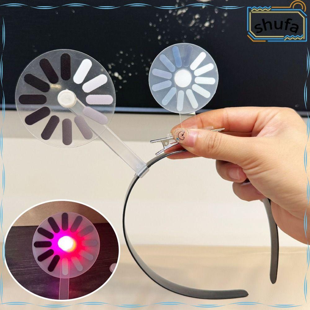 SHUFA Brain Loading Hair Clip, Xoay Máy Tính Tải Băng Đô Vấn Đề Tín Hiệu Băng Đô, Sáng Tạo Ngộ nghĩn