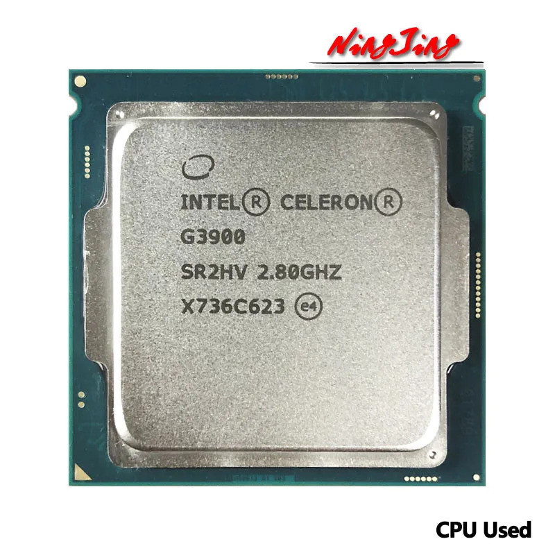 Intel Celeron G3900 2.8 GHz CPU lõi kép 51W đã qua sử dụng LGA 1151