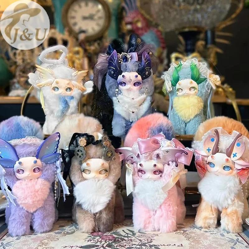 JU Tutulong Fantasy Forest Tea Party Series Blind Box Búp bê sang trọng Bí ẩn Hộp bất ngờ Thỏ Đồ chơ