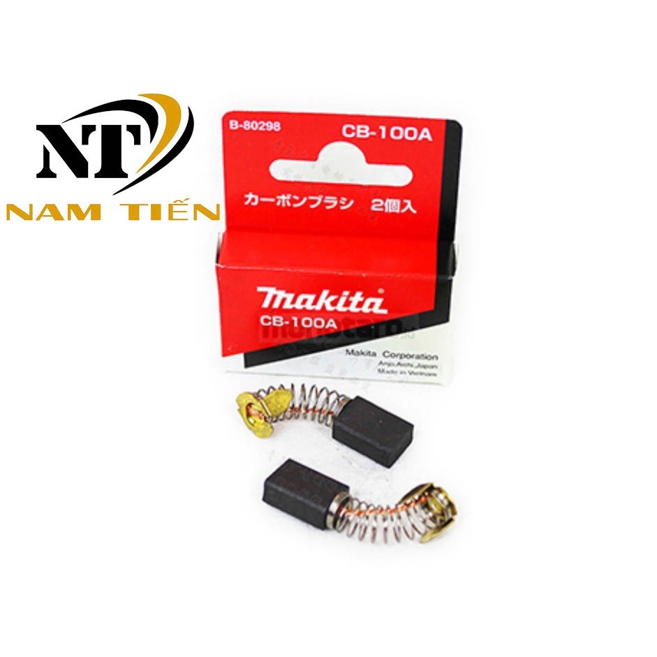 Bộ chổi than Makita CB-100 B-80298 chính hãng