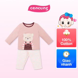 Bộ bé gái dài Animo Easy TX1125010 (4Y,Hồng-trắng,TT02)