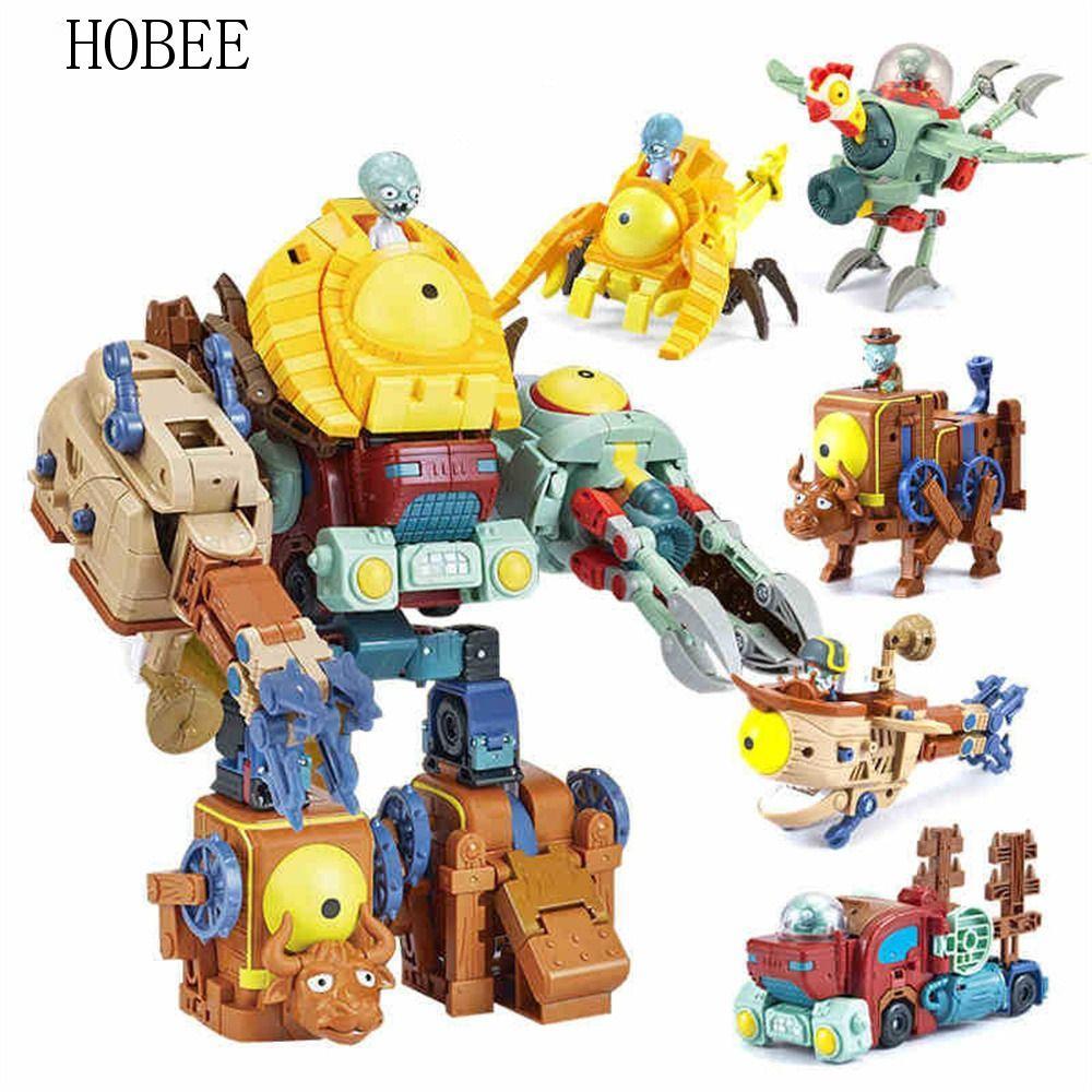 HOBE Thực Vật Biến Dạng Zombie, Nhân Vật Hành Động Đồ Chơi Mô Hình Zombie Robot Búp Bê, Bộ Đồ Chơi T