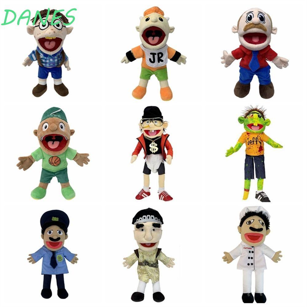 FRBFRB Jeffy Hand Puppet, Movable Mouth Cody Junior Jeffy Finger Puppet, Funny Telling Story Talk Sh