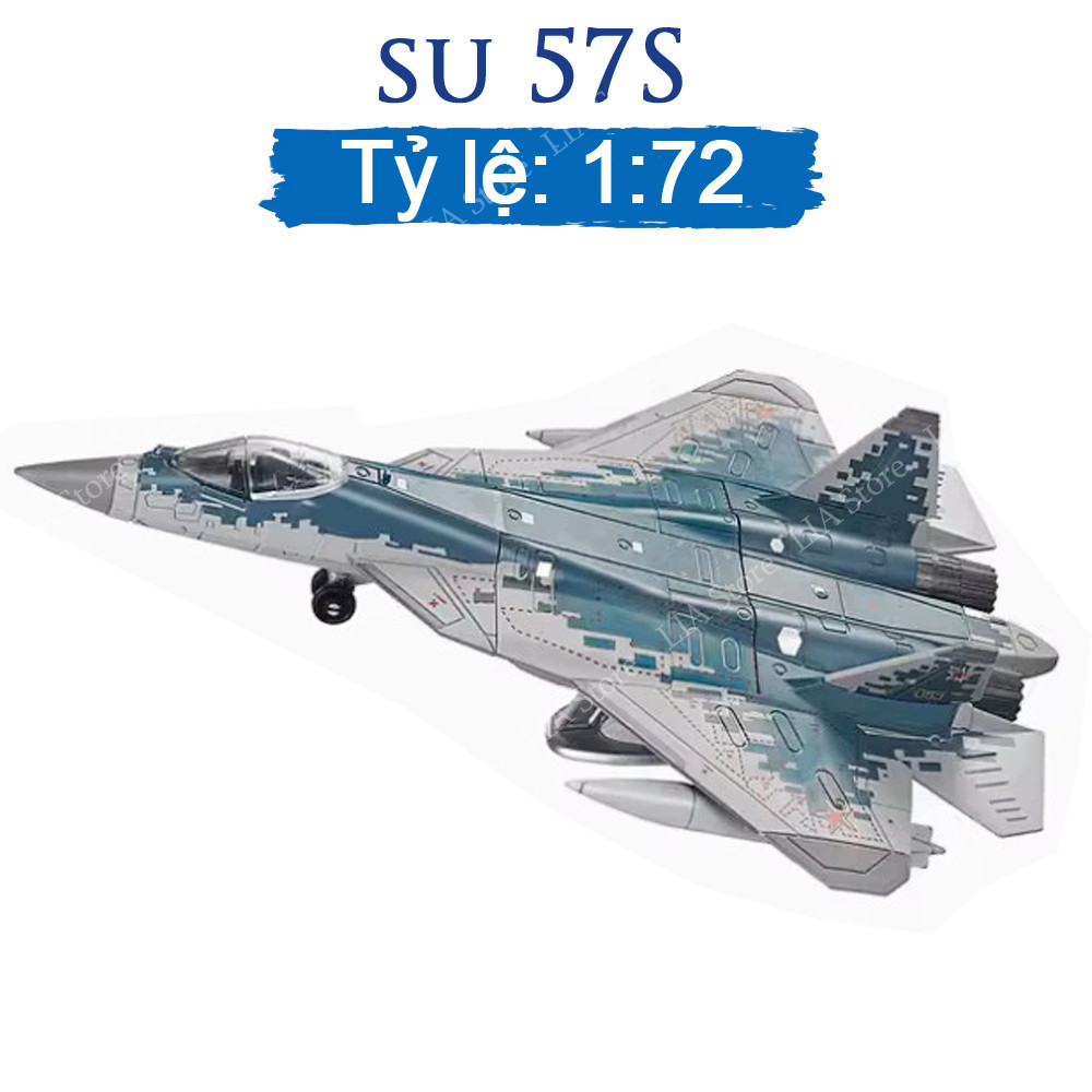 Mô Hình Lắp Ráp Máy Bay SU57S SU57 - Nhựa Cứng Siêu Bền, Chi Tiết Sắc Nét, Quà Tặng Hoàn Hảo LGP